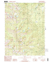 Eaton Peak 1986 topographic map thumbnail