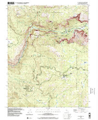 El Capitan 1997 topographic map thumbnail