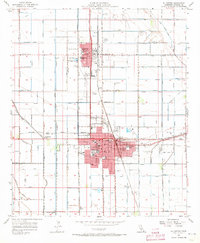 El Centro 1957 topographic map thumbnail