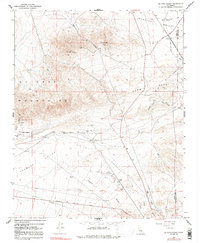 El Paso Peaks 1967 topographic map thumbnail