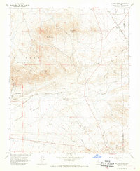 El Paso Peaks 1967 topographic map thumbnail