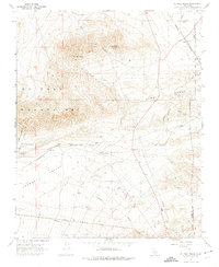 El Paso Peaks 1967 topographic map thumbnail