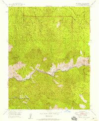 El Portal 1947 topographic map preview