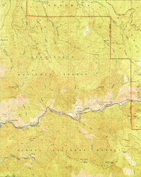El Portal 1949 topographic map thumbnail