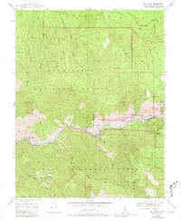 El Portal 1947 topographic map preview