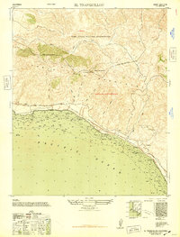 El Tranquillon topographic map thumbnail