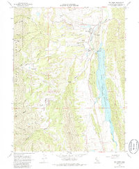 Elk Creek 1968 topographic map thumbnail