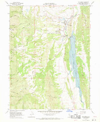 Elk Creek 1968 topographic map thumbnail