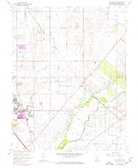 Elk Grove 1968 topographic map thumbnail