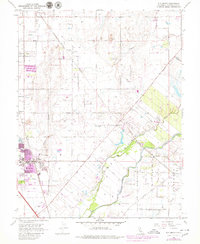 Elk Grove 1968 topographic map thumbnail
