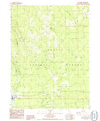 Elk Spring 1986 topographic map preview