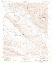Elkhorn Hills 1954 topographic map thumbnail