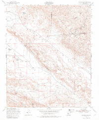 Elkhorn Hills 1954 topographic map thumbnail