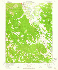 Elledge Peak 1958 topographic map thumbnail
