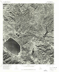 Elsinore 1974 topographic map thumbnail