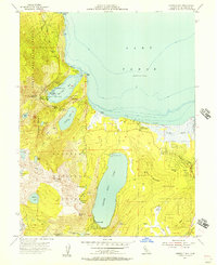 Emerald Bay 1955 topographic map thumbnail