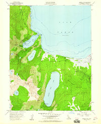 Emerald Bay 1955 topographic map thumbnail