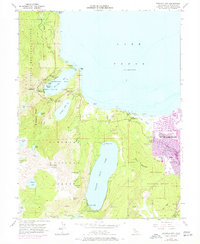 Emerald Bay 1955 topographic map thumbnail