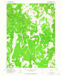 Emerson Peak 1962 topographic map thumbnail