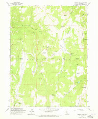 Emerson Peak 1962 topographic map thumbnail