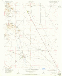 Emigrant Hill 1953 topographic map thumbnail