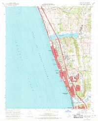 Encinitas 1968 topographic map thumbnail