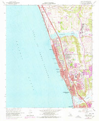 Encinitas 1968 topographic map thumbnail