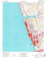 Encinitas 1968 topographic map preview