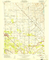 Escalon 1953 topographic map thumbnail