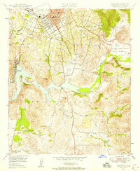 Escondido 1948 topographic map thumbnail