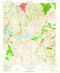 Escondido 1948 topographic map thumbnail
