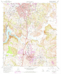 Escondido 1968 topographic map thumbnail
