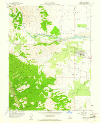 Esparto 1959 topographic map thumbnail