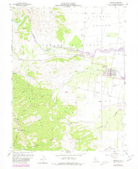 Esparto 1959 topographic map thumbnail