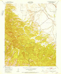 Espinosa Canyon 1949 topographic map thumbnail