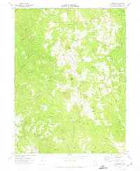 Ettersburg 1969 topographic map thumbnail
