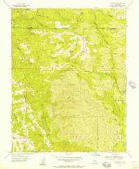 Eylar Mountain 1955 topographic map thumbnail