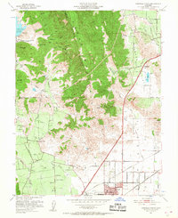 Fairfield North 1951 topographic map thumbnail