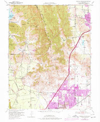 Fairfield North 1951 topographic map thumbnail