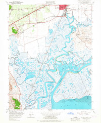 Fairfield South 1949 topographic map thumbnail