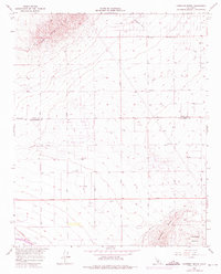 Fairmont Butte 1965 topographic map thumbnail