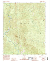 Fairview 1987 topographic map preview
