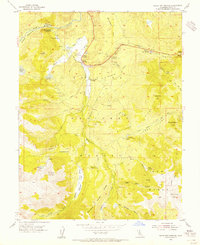 Fales Hot Springs 1954 topographic map thumbnail