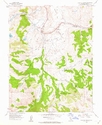 Fales Hot Springs 1954 topographic map thumbnail