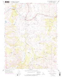 Fales Hot Springs 1954 topographic map thumbnail