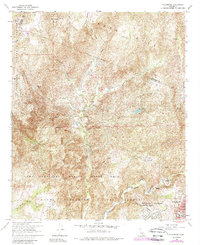 Fallbrook 1968 topographic map thumbnail