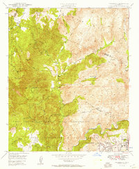 Fallbrook 1949 topographic map preview