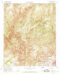 Fallbrook 1968 topographic map preview