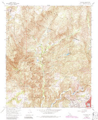 Fallbrook 1968 topographic map preview
