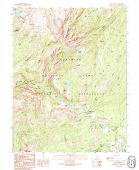 Falls Ridge 1992 topographic map thumbnail